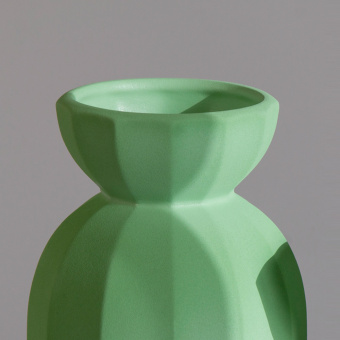 Ваза декоративная (бледно-зеленый)  Lily S VLYL33-6021